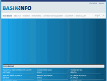Tablet Screenshot of basin-info.net